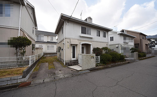 広島市佐伯区城山2丁目の注文住宅用土地の全景画像