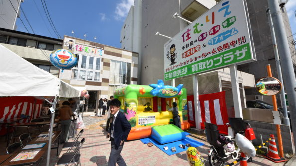 住むりえゴールデンウィークマイホーム祭の様子