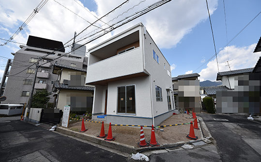 廿日市市佐方1丁目の注文住宅外観写真A