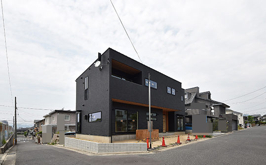 向洋新町3丁目のA様邸建築現場_1