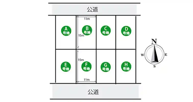 参考区画図