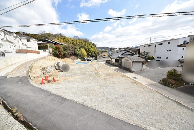 鹿籠2丁目　土地　外観2　※造成開始前