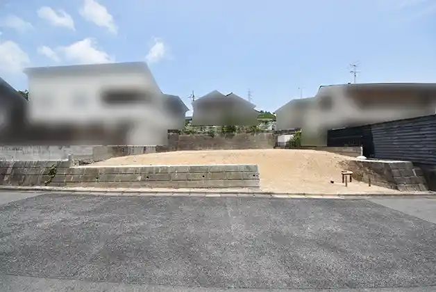 福面3丁目10-　売土地　外観