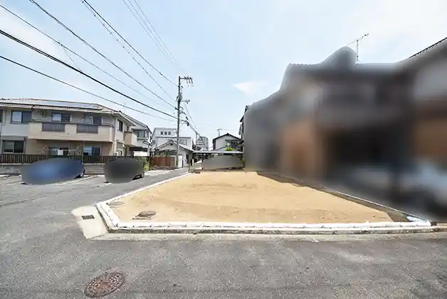 五日市中央4丁目　土地外観