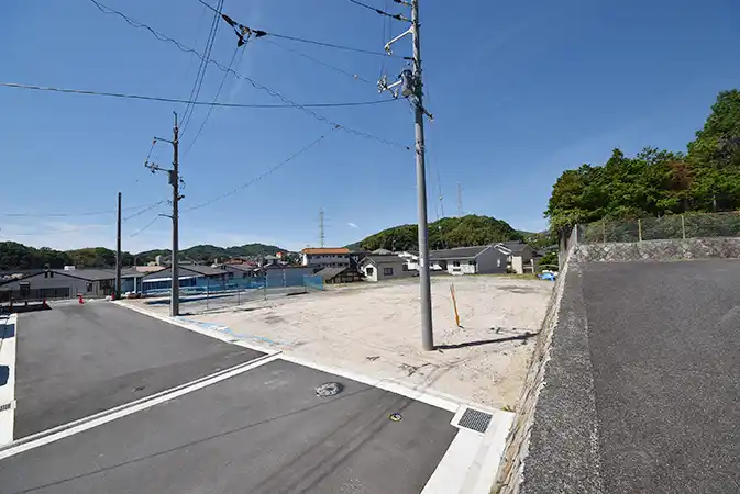 宮内4丁目2-　土地4区画全景-1