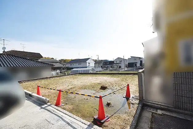 阿品2丁目15-　売土地　外観